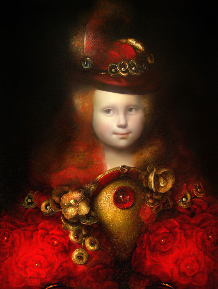  - . 2002 . (69  90, , .) / "Infanta", 2002, (69 x 90, oil on canvas)